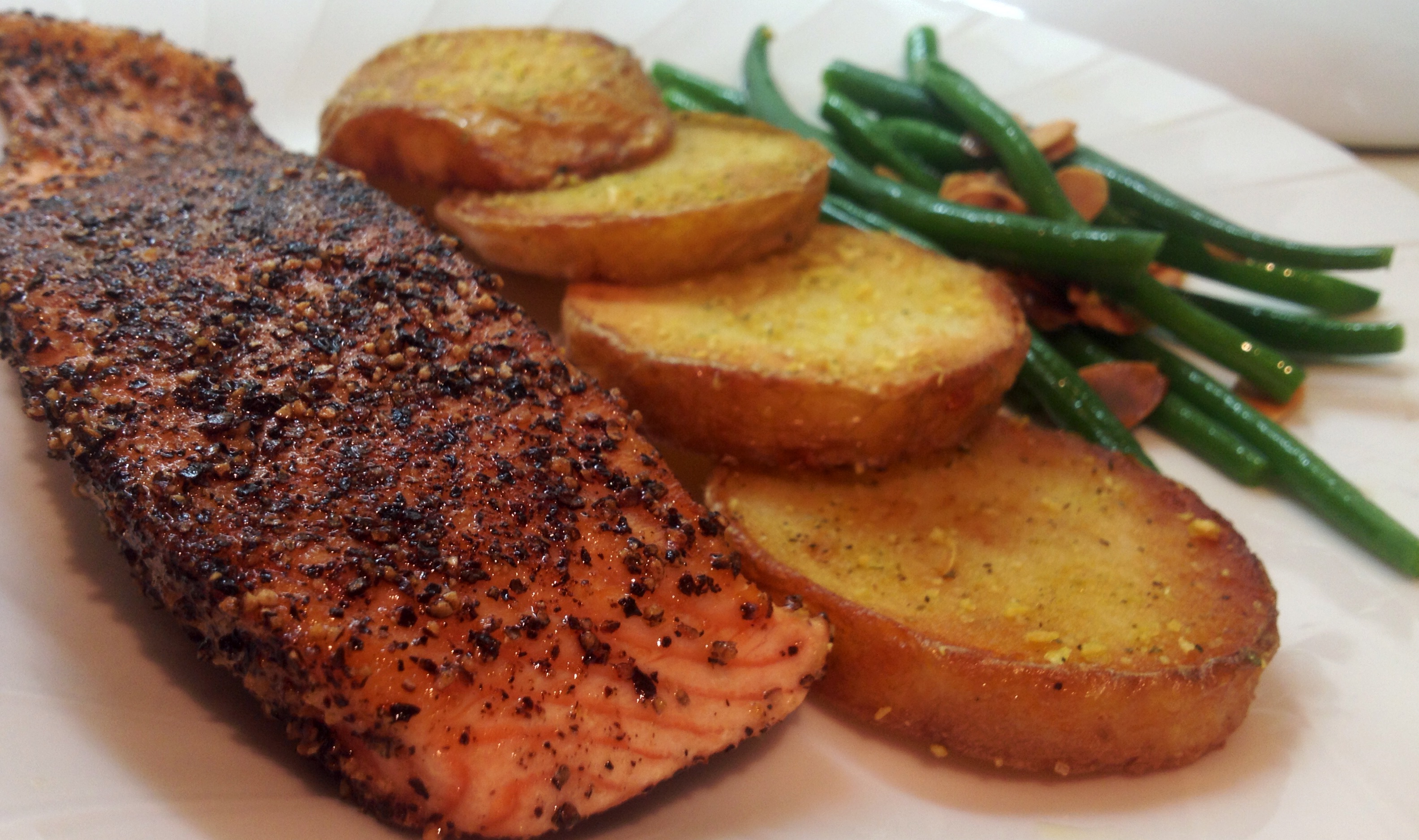 Healthy Salmon Supper 